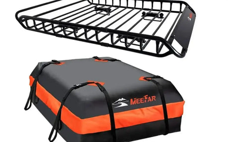 MeeFar Roof Rack Carrier Basket Universal Rooftop — new racks for sale