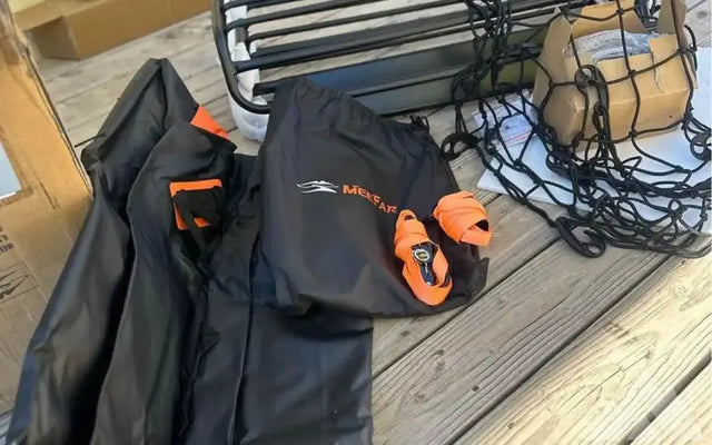 Meefar roof rack with waterproof bag,staps etc — photo 3