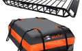 Meefar roof rack with waterproof bag,staps etc