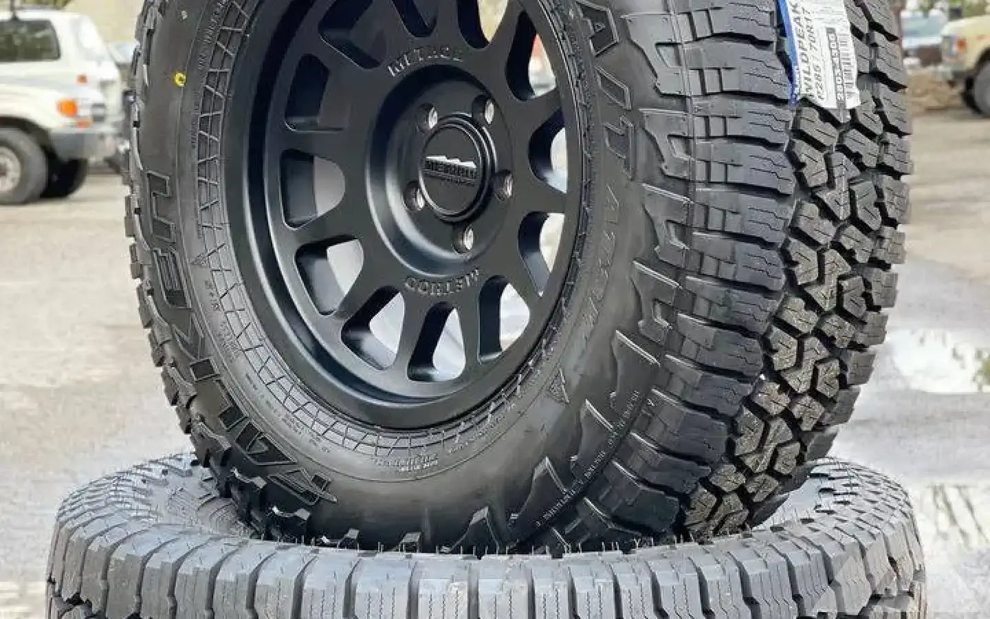 Method Race Wheels 17 inches Falken R17 — new set of wheels tires for sale (photo 4) — photo 4