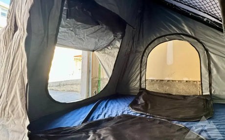 MIA powder coated aluminum clamshell 3 person RTT — used rooftop tents for sale (photo 10)