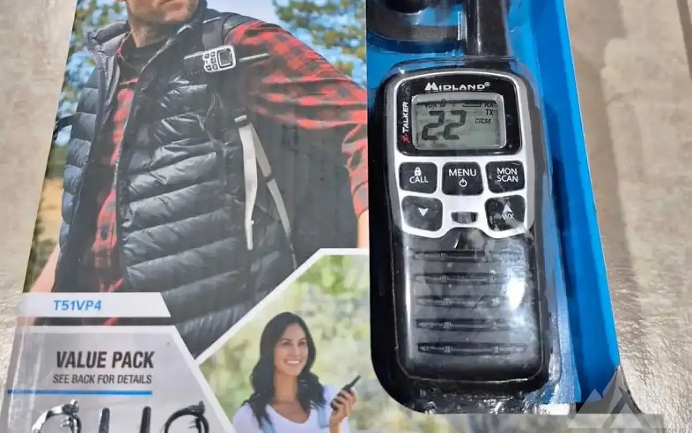 Midland 2 way radio set NIP — used gear for sale — photo 1