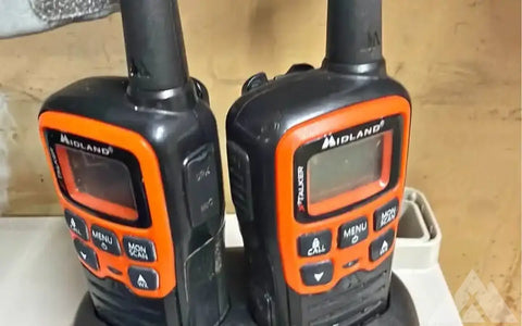 Midland 2-Way Radios (Set of 2) w/ Charging Base