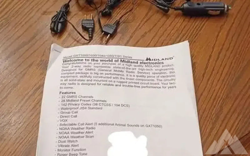 Midland gxt1000vp4 GMRS Radios — used gear for sale (photo 3) — photo 3