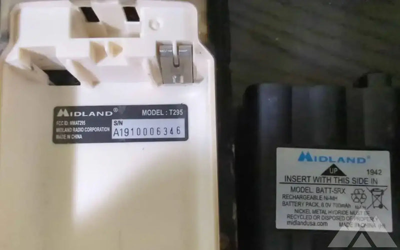 Midland T295 two way radios — used gear for sale (photo 5) — photo 5