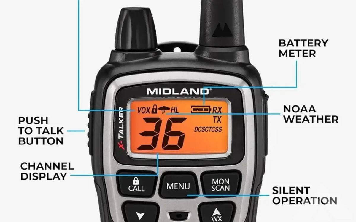 Midland T77VP5 X-TALKER Long Range Walkie-Talkie — new gear for sale (photo 4) — photo 4