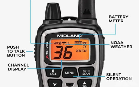 Midland T77VP5 X-TALKER Long Range Walkie-Talkie — new gear for sale (photo 4)
