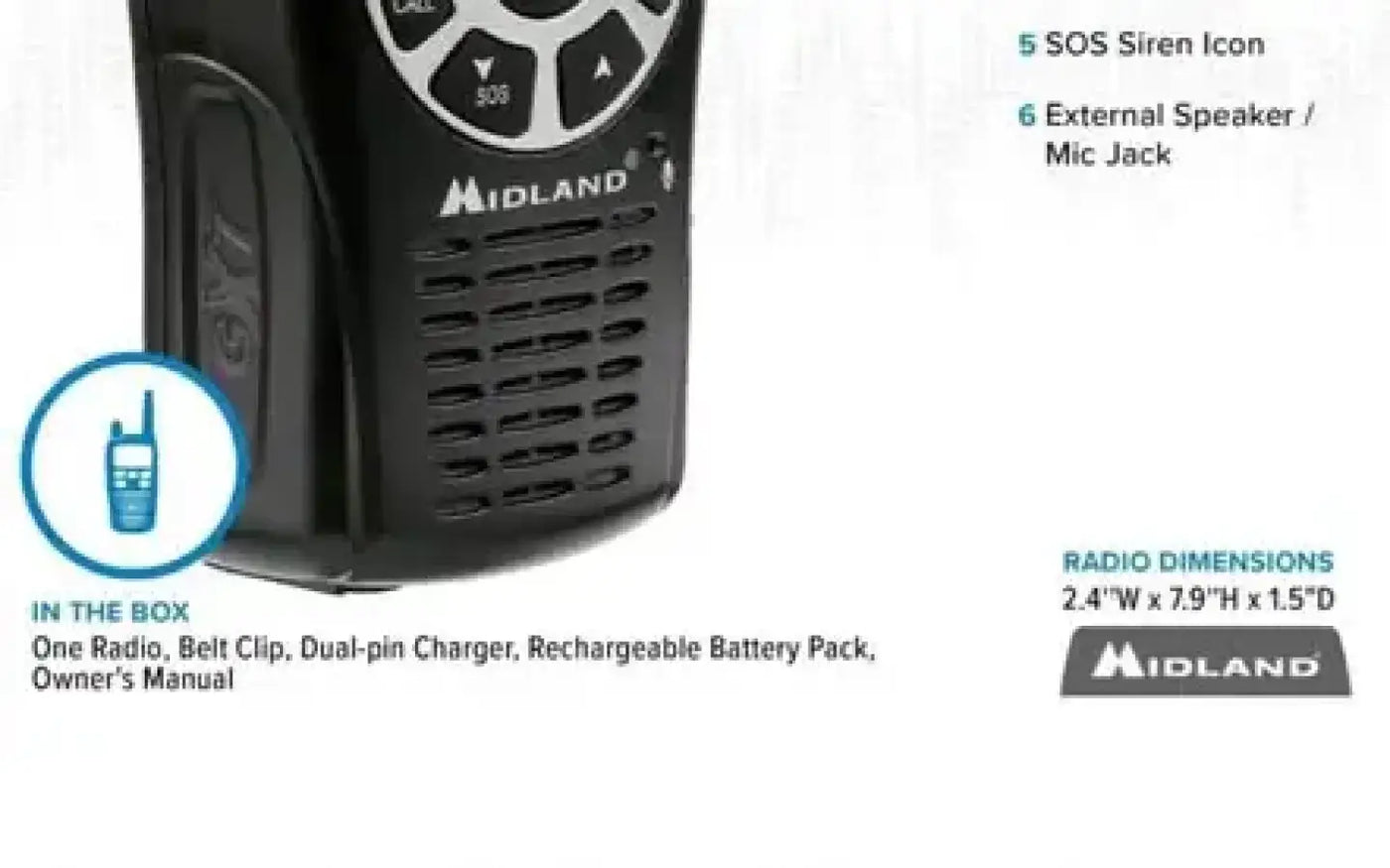 Midland Two-Way Radios — new gear for sale (photo 2) — photo 2