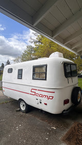 Mushroom Cottage on Wheels