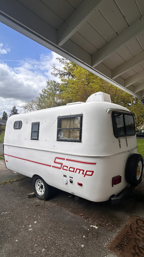 Mushroom Cottage on Wheels