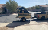 Military Camping Trailer - M101A2 w/ Rooftop Tent — used overland trailer for sale in Phoenix, AZ (photo 5)