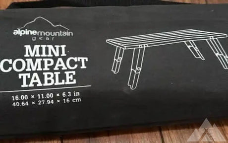 Mini Compact Camp Table Folding Aluminum — used camp furniture for sale (photo 2)