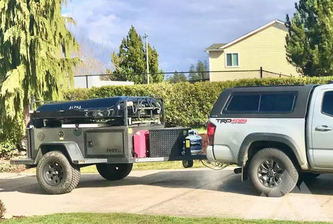 Moab Fort XL Off-Road Camper Trailer w/ XL RTT