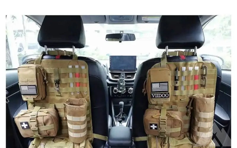Molle Tactical Seat Back Organizer Panel — used molle panels for sale (photo 2) — photo 2