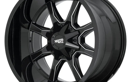 Moto Metal 20 inches Bridgestone 27 8.5 inches R20 — used set of wheels tires for sale