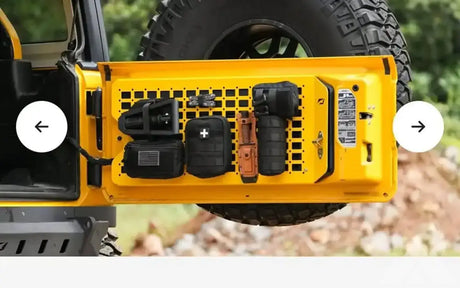 Motobuild rear gate Mille panel — new molle panels for sale (photo 5)