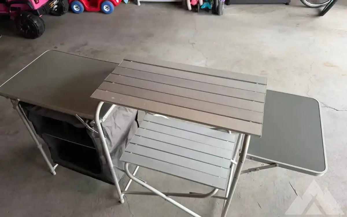 Mountain Summit foldable camping table — used camp furniture for sale