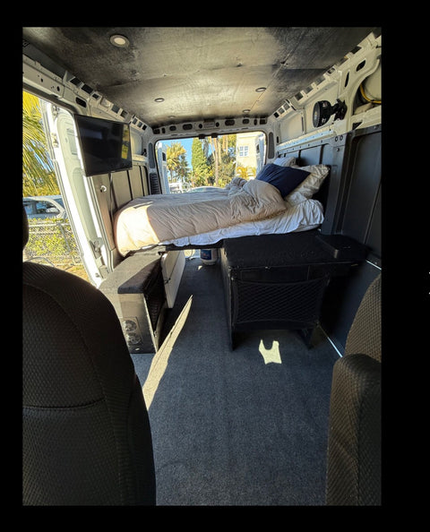 Camping essentials adventure Van - 2022 Promaster overland rental