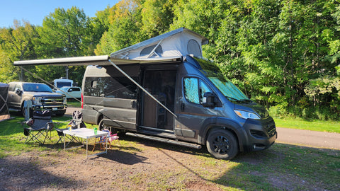 2024 Airstream Rangeline Poptop w/shower & regular toilet (Aspen) overland rental