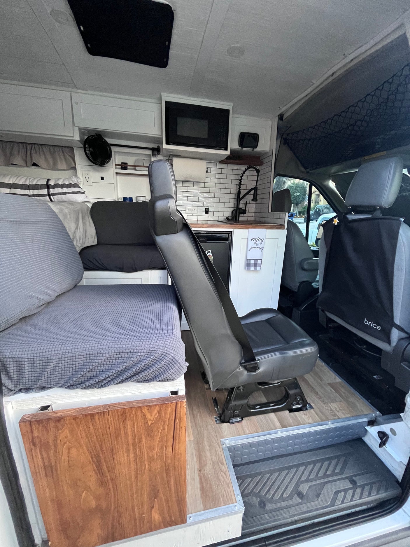 Perfectly Cozy Pet Friendly Off-grid capable 2019 Ford Transit Camper-Van