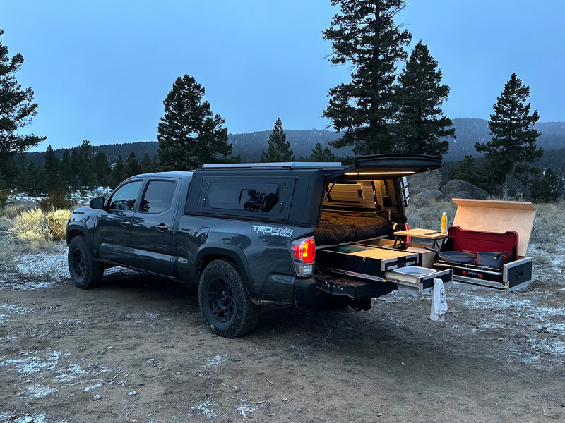 2023 Toyota Tacoma with Alu-Cab Contour Canopy 6ft bed — photo 1