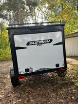 Explore with this Sunray Sport RV rental, a compact travel trailer perfect for camping adventures.