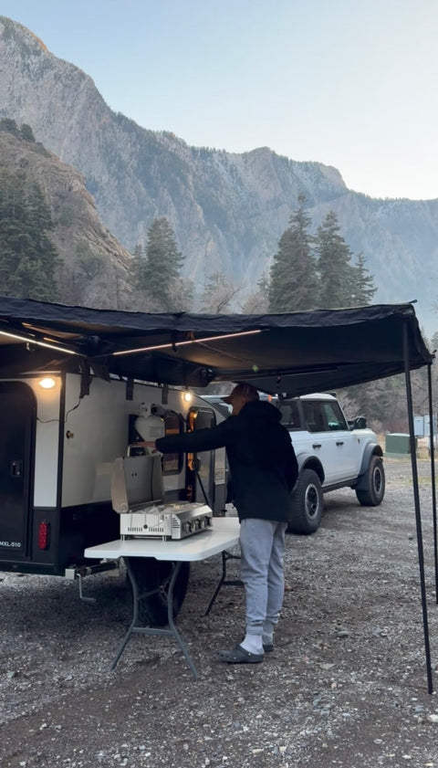 Perdido hiker trailer mid range xl overland rental