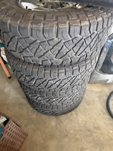 4 Nitto Ridge Grappler Tires 285/70R17 with Toyota Wheels in Fresno, CA (photo 3)
