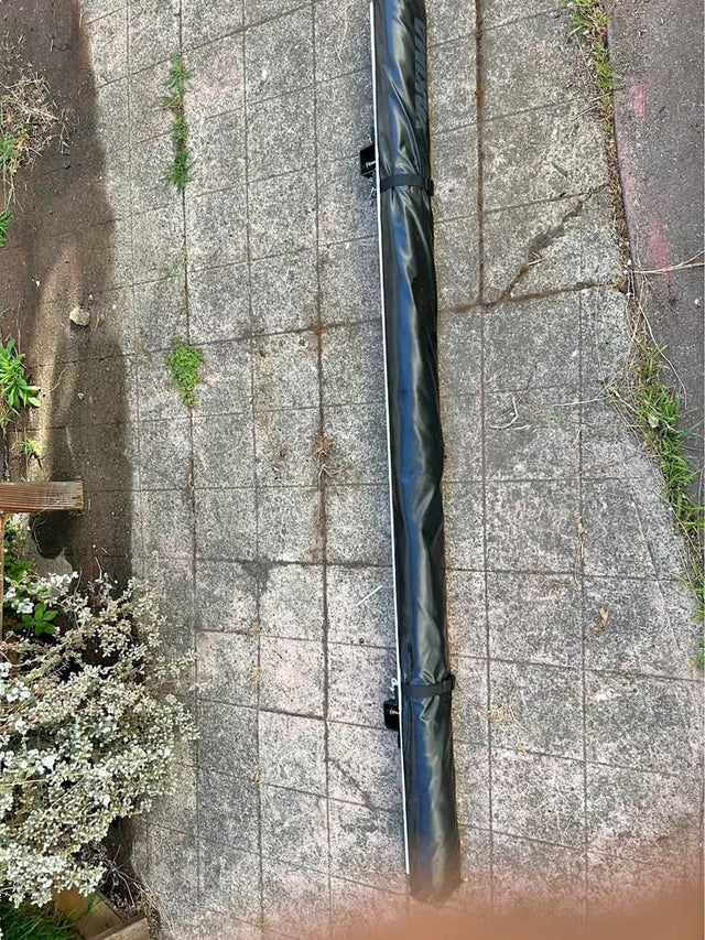 Yakima slim shady awning plus prinsu roof rack quick disconnects in Oakland, CA (photo 1)