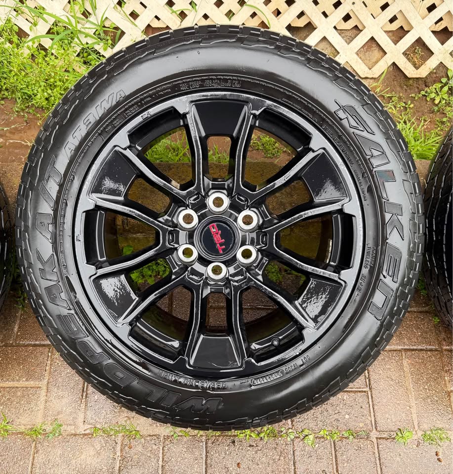 Toyota TRD Wheels w/ Falken Wildpeak A/T 265/60R20 Tires in Encinitas, CA (photo 4) — photo 4