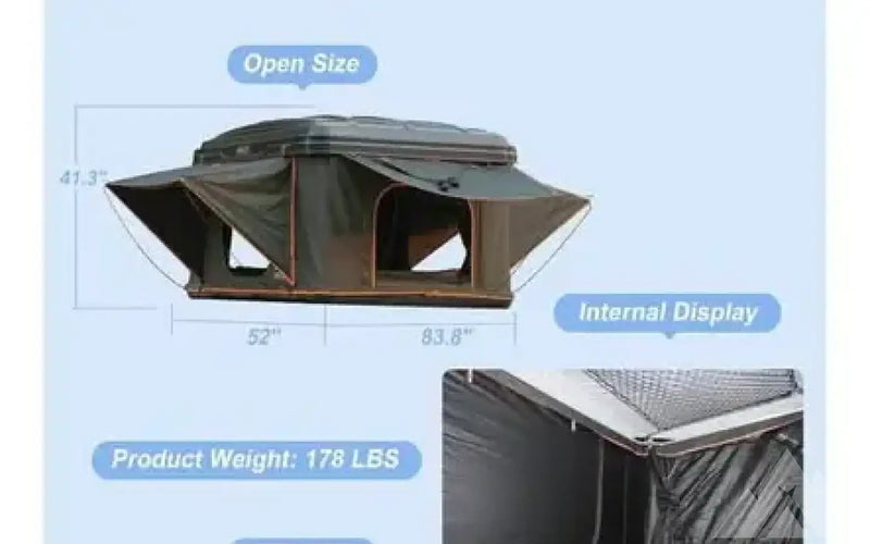 Naturnest rooftop tent — used rooftop tents for sale (photo 8) — photo 8