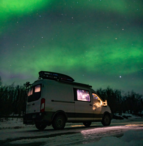 "The Cartographer" - Ford Transit Adventure Van overland rental