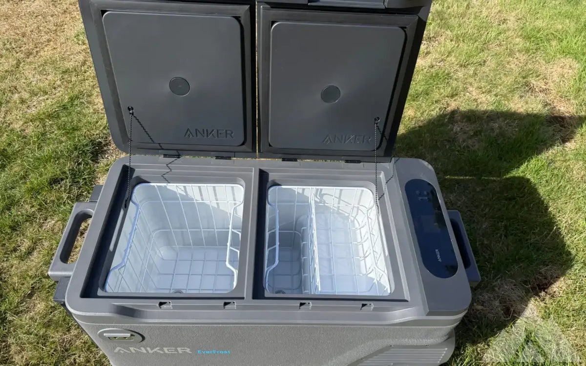 New Anker EverFrost 50L Dual-Zone Cooler w/ Batter — used coolers & fridges for sale