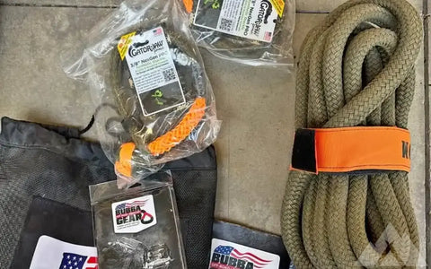 New Bubba Rope Renegade 3/4" x 30 ft & (2) syn