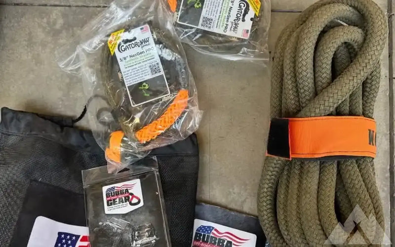 New Bubba Rope Renegade 3/4" x 30 ft & (2) syn — new gear for sale (photo 2) — photo 2