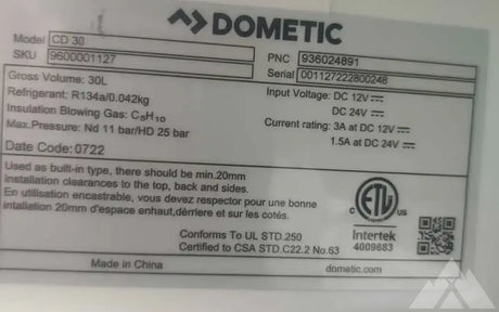 NEW Dometic CD30 Drawer Fridge 12V — new coolers & fridges for sale (photo 4)