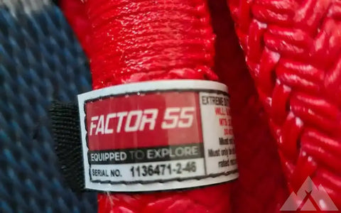 NEW Factor 55 Kinetic Recovery Rope – 28,300 lb |