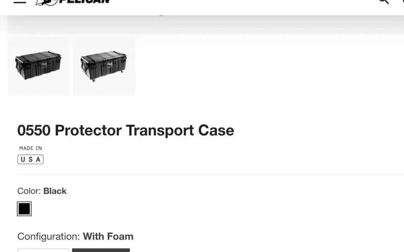 NEW Huge Pelican 0550 Watertight Storage Case. — new cases & cargo boxes for sale (photo 5) — photo 5
