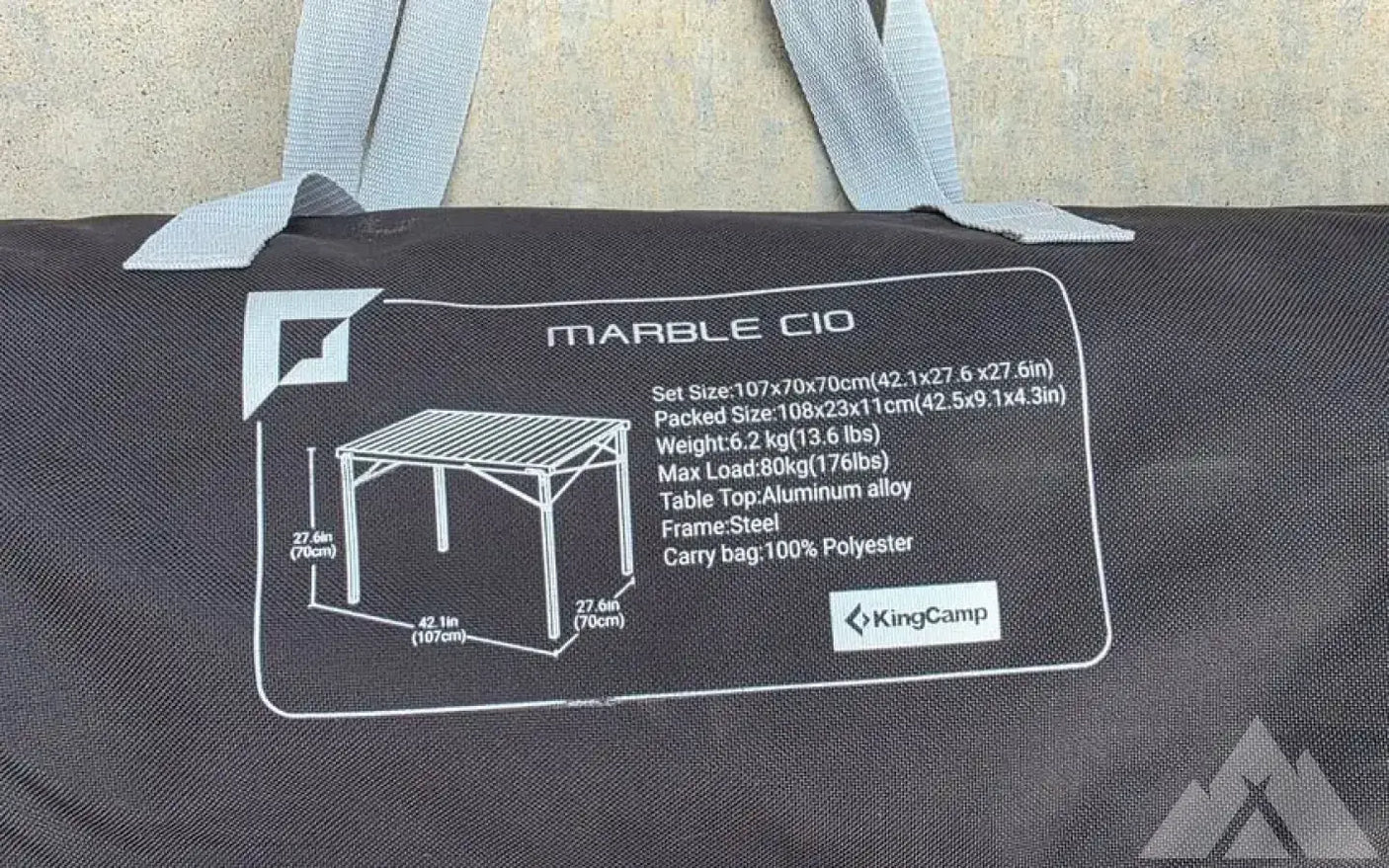NEW! Kingcamp Folding Camping Table — new camp furniture for sale (photo 2)