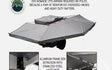 New Overland Universal Passenger Side 270° Nomadic — new camp awnings for sale