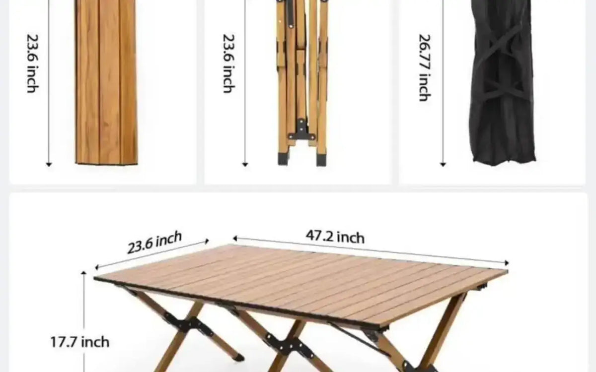 New Portable Camping Picnic Table — new camp furniture for sale