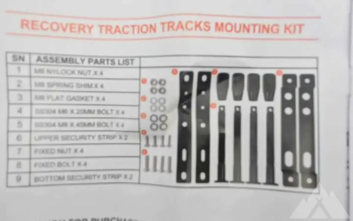 New Recovery Traction Boards INCLUDES Mounting Kit — new gear for sale (photo 5) — photo 5