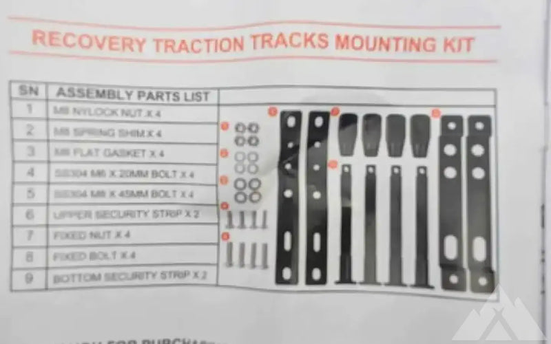 New Recovery Traction Boards INCLUDES Mounting Kit — new gear for sale (photo 5) — photo 5