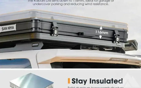 NEW! SUV-Truck Rooftop Hard Shell Tent Fits 2-3 — used rooftop tents for sale (photo 3)