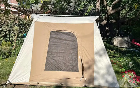 New Teton 10'x10' canvas tent.