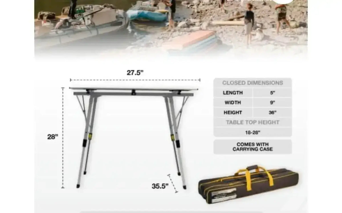NEW TravelChair Grand Canyon Camping Travel Table — new camp furniture for sale (photo 3) — photo 3