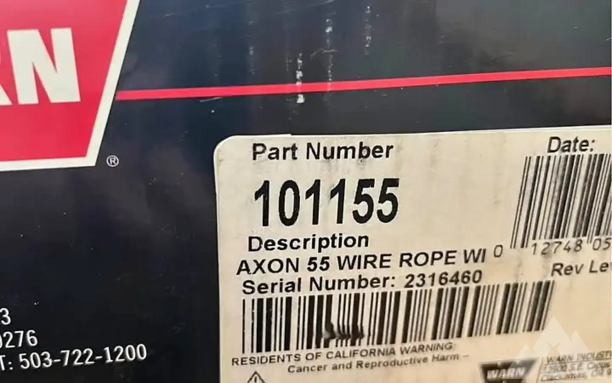 NEW WARN WINCH — new gear for sale (photo 2) — photo 2