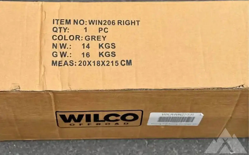 New Wilco Offroad Foxwing Trail 270 Degree Awning — new camp awnings for sale (photo 6) — photo 6