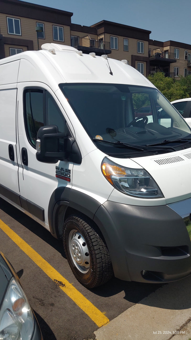 By Denver International Airport, a heated cabin on wheels — photo 4