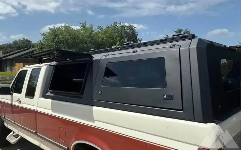 NGHTOWL Aluminum Truck Topper / Camper Shell — used for sale in Denver, CO (photo 2) — photo 2